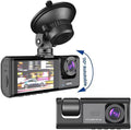 Camera de Voiture Double Lentille – Avant & Intérieur - FULL HD 1080P