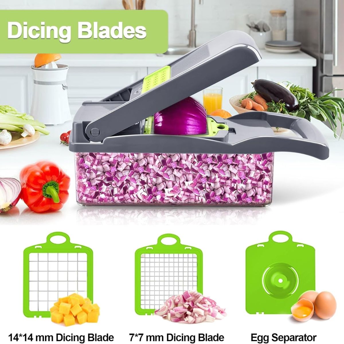 Coupe Légumes Multifonction - 7 Lames