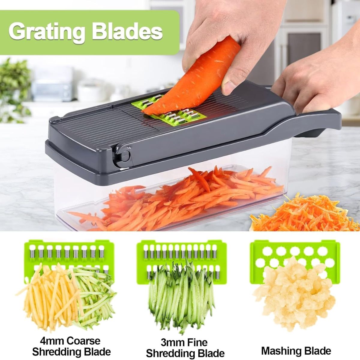 Coupe Légumes Multifonction - 7 Lames