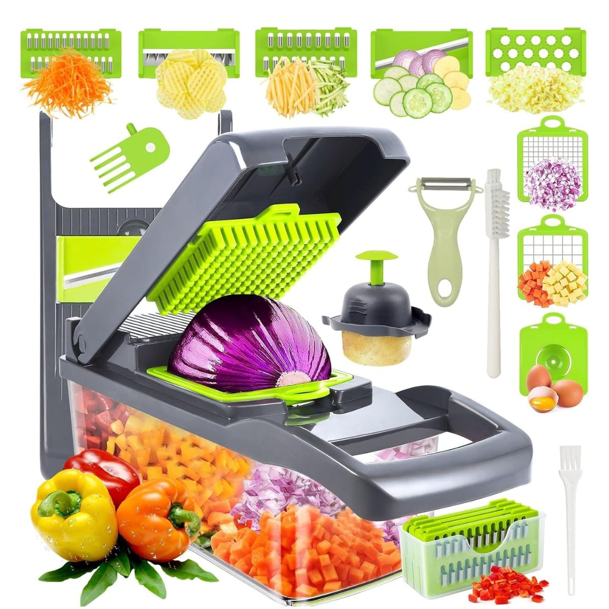 Coupe Légumes Multifonction - 7 Lames