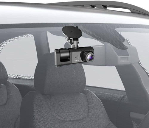 Camera de Voiture Double Lentille – Avant & Intérieur - FULL HD 1080P