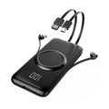 Power bank 20000 mAh, charge sans fil et 4 types de cables